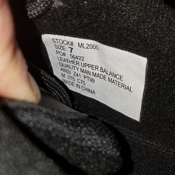 NEW Safety Toe Black Shoes Work ANSI Z41 PT99 ~ Men's Size 7 /Approx Women's 8.5 - Picture 9 of 12